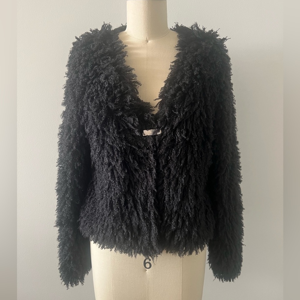 New Guess Faux Fur Teddy Jacket
